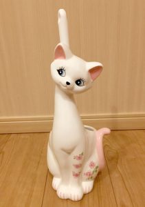可愛い猫のトイレブラシ