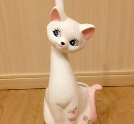 可愛い猫のトイレブラシ