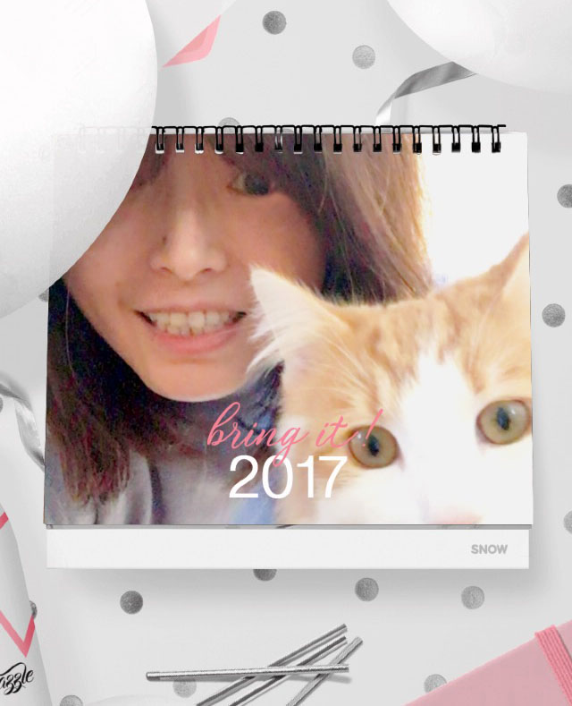2017卓上カレンダーフォト