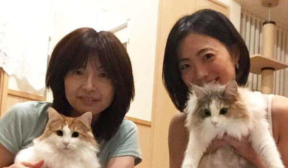 お客さまとのツーショット