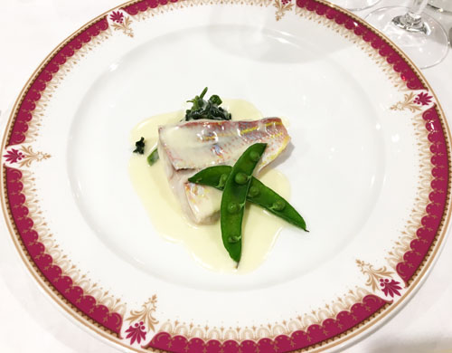 こけし屋献立・イトヨリ鯛のポシェ