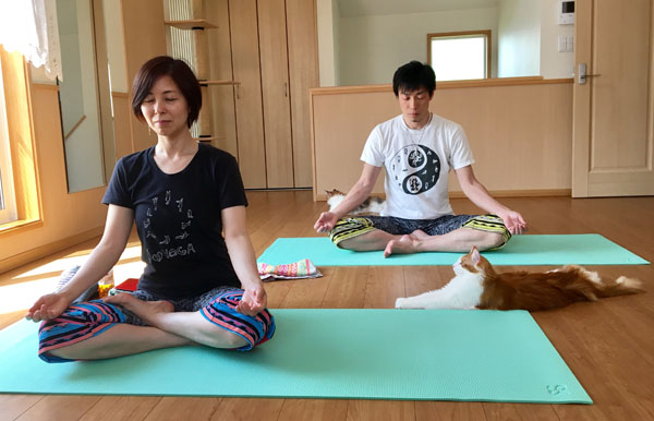 ルナヨガクラス風景