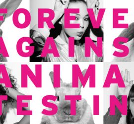 ボディショップ化粧品の動物実験反対キャンペーン