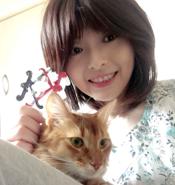 猫のライトとKinKi Kidsのペンライト