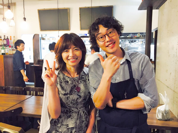 ビストロMURAオーナーさんと私