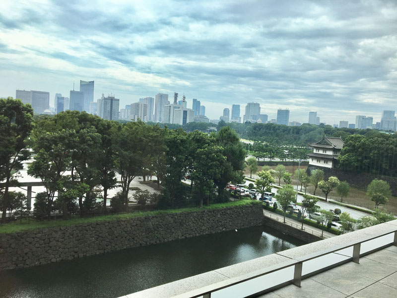 パレスホテルからの風景