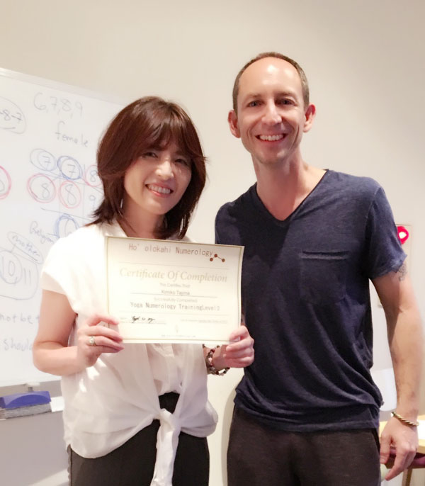 タイラー・モンガンヨガ数秘WS