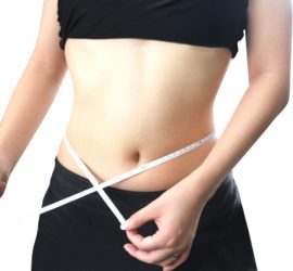 ウエストのくびれ