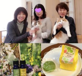 モフモフお茶会風景