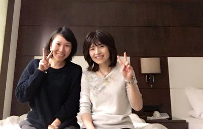 Yukiちゃんとツーショット