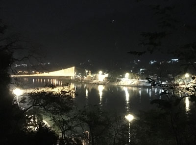 ヨガニケタンからの夜景