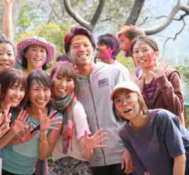 ホーリー祭風景