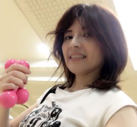 アロービックダンスレッスン