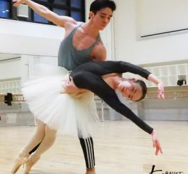 Kバレエ　白鳥の湖リハーサル風景