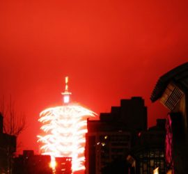 台湾の正月風景