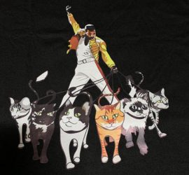 フレディ・マーキュリーと猫